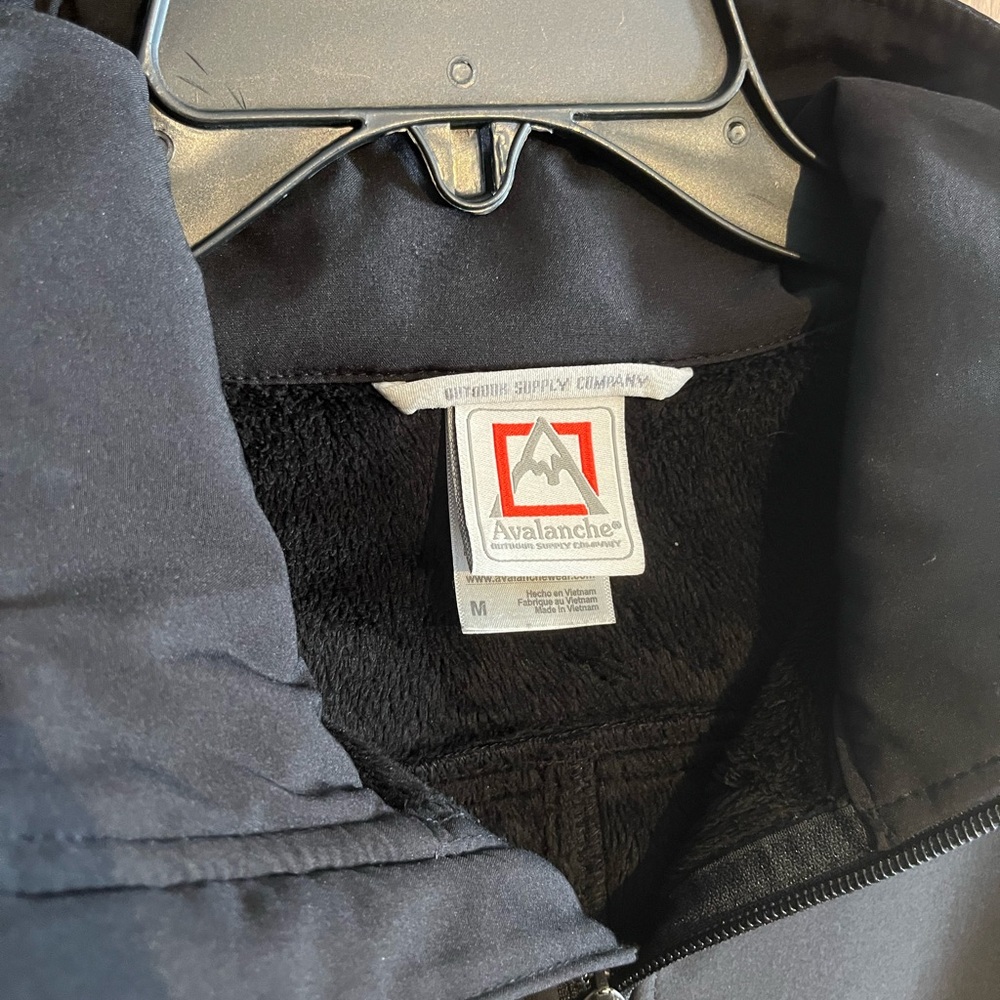 Avalanche Black Softshell Jacket With Detachable … - image 4